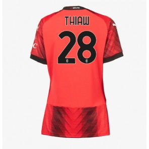 AC Milan Malick Thiaw #28 Hemmatröja Dam 2023-24 Kortärmad